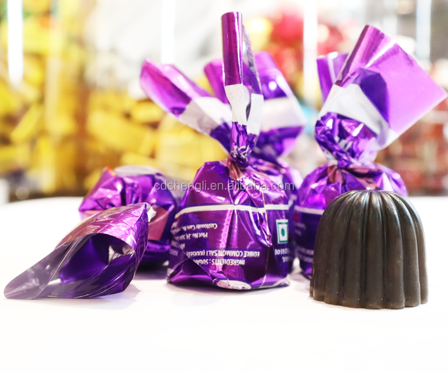 PET Packaging Material 260ppm Horizontal Single Top Twist Chocolate Wrapping Machine