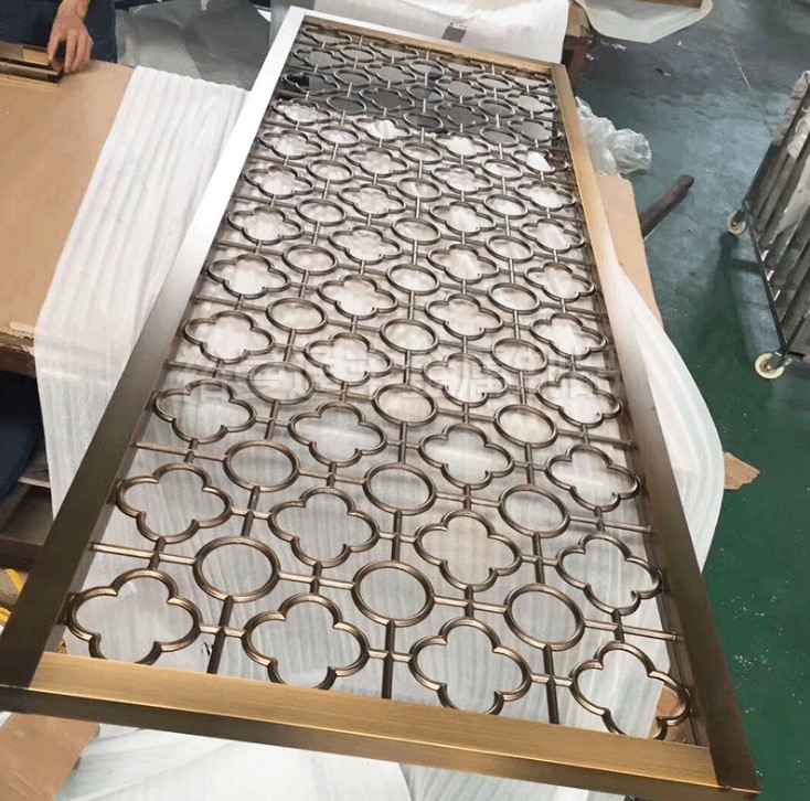 Custom Multiple Sizes Movable Hotel Room Partition Divider Stainless Steel