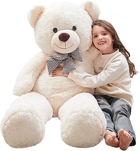Misscindy Giant Teddy Bear Plush Stuffed Animals for Girlfriend or Kids 47 inch,