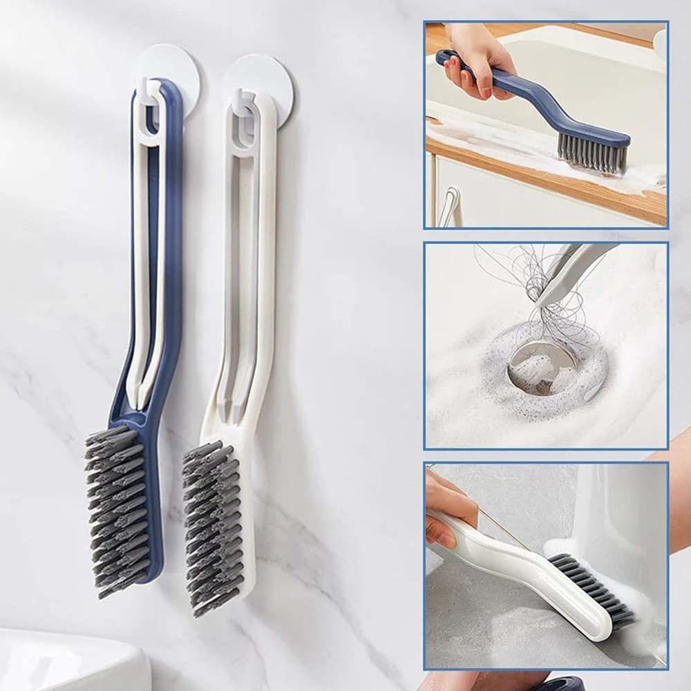 Factory Price Custom Patent Design 2 In 1 Multipurpose Crevice Cleaning Brush