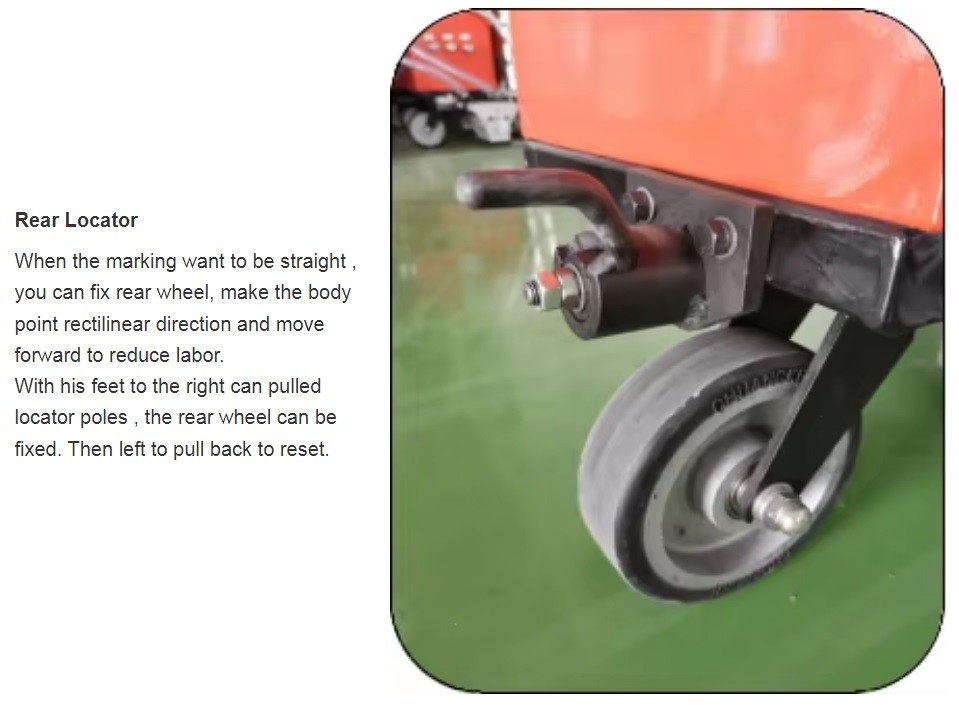Multifunctional Difference Size Of Shoe Fully Automatic Thermoplastic Small Road Line Painting Machine