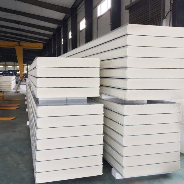 950mm Width PPGI Polyurethane Sandwich Panels for Roof Insulation Warehouse Storage