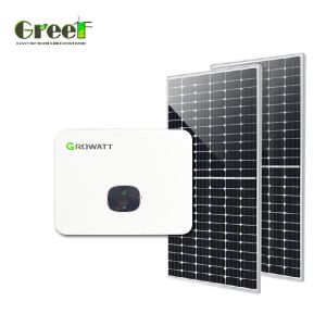 LCD Display On Grid Solar Panel With Net Metering Monocrystalline Silicon Panels