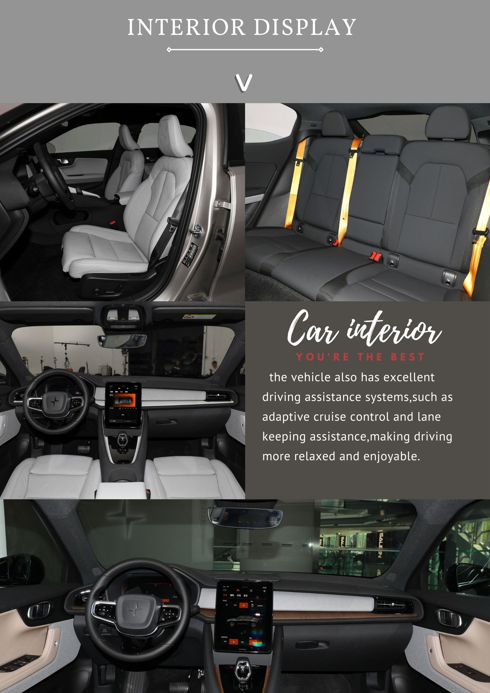 2023 Polestar 2 3 4 Electric Used Rideon Car 100% Electric Car/Hybrid Cars Deposit Now