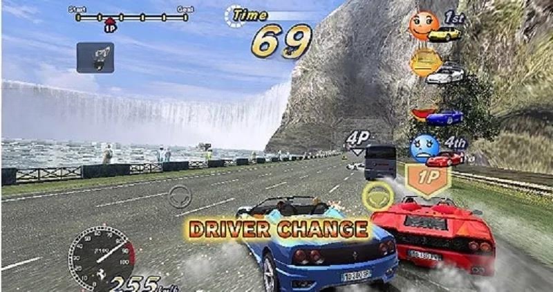 Single Person Coin Operated Car Racing Game Machine With 32inch HD LCD Screen