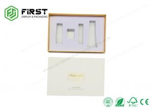  Custom Paper High End Cardboard Gift Boxes Set , Rigid Cosmetics Box Packaging With Lid Manufactures