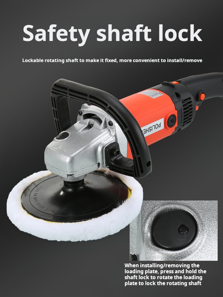 1400W Multi Function Power Buffer Polisher With Polishing Disc