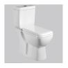 Buy cheap Slowly Toilet Seat Cover and Dual-Flush Water Closet for Modern White Color from wholesalers