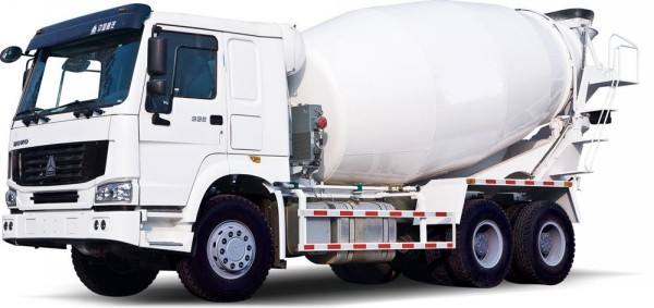8cbm capacity volume concrete mixer truck howo 6x4 sinotruk cement mixer truck