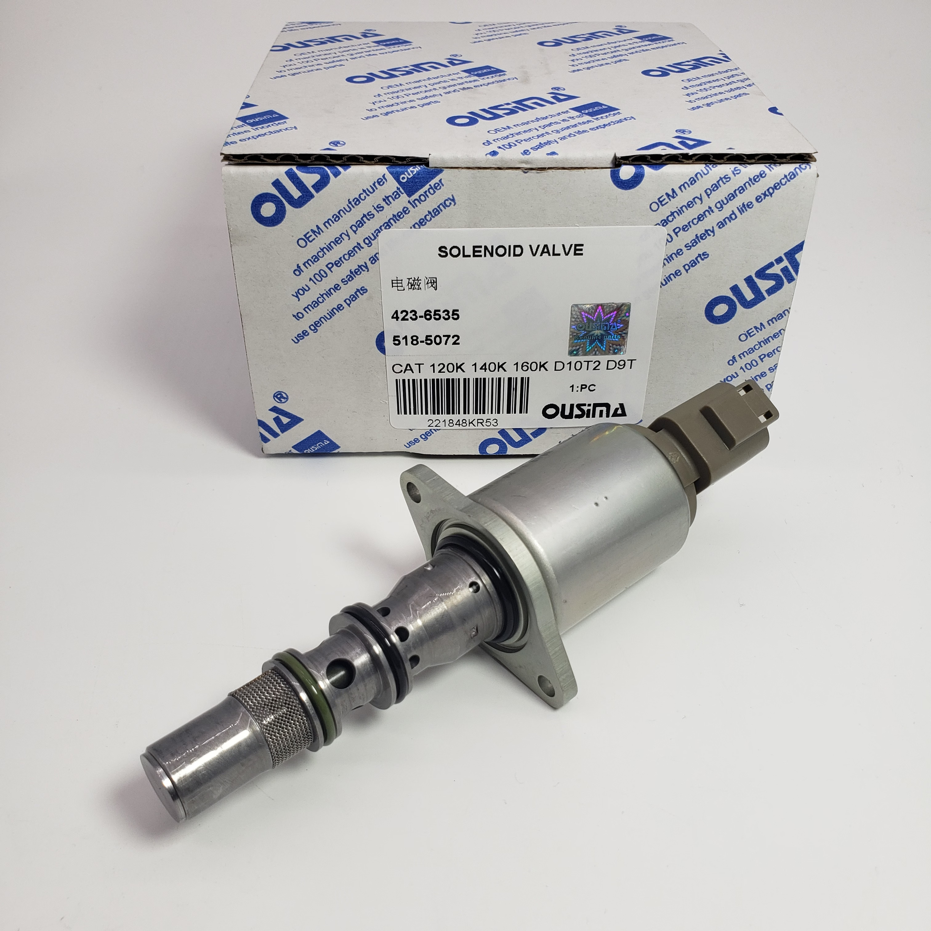 423-6535 518-5072 Solenoid Valve For Motor Grader 120K 12K 160K D9T