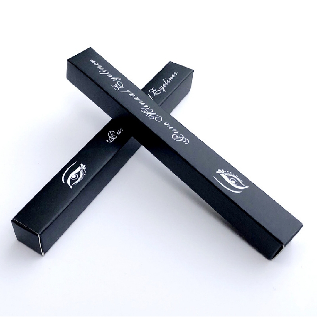 Holographic Eye Liner Cosmetic Box Packaging Custom Logo
