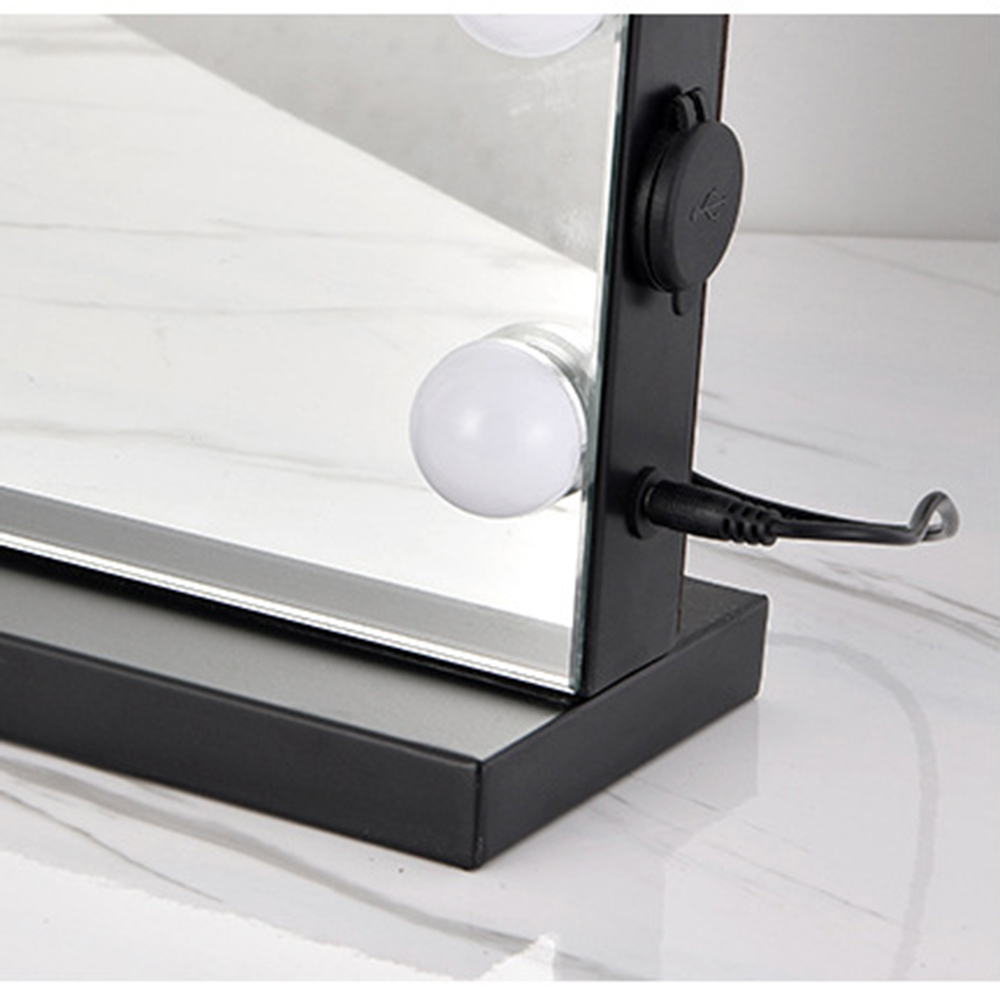 Customizable Fashion Design Makeup Vanity Hollywood Led Mirror with Chrome Finish