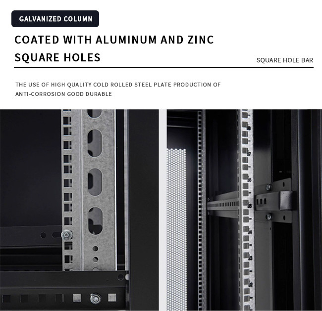 4 Post Network Rack For Efficient Cable Management Multiple Sizes