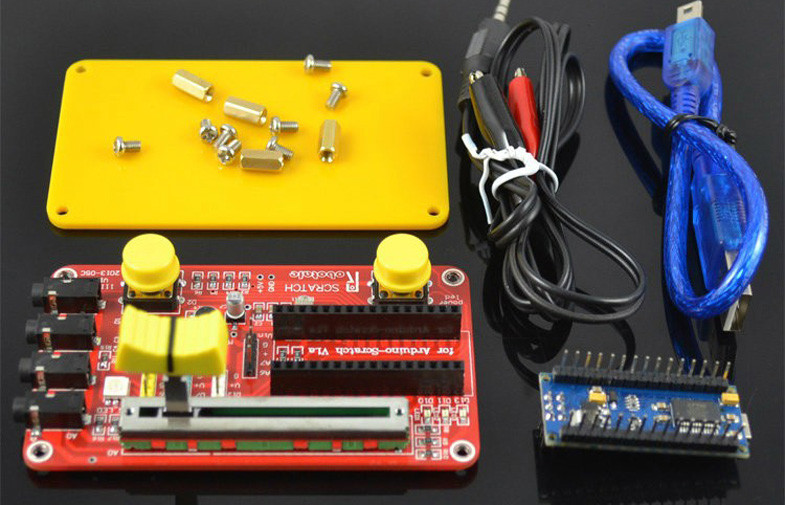 Scratch modification Starter Kit For Arduino simple programming