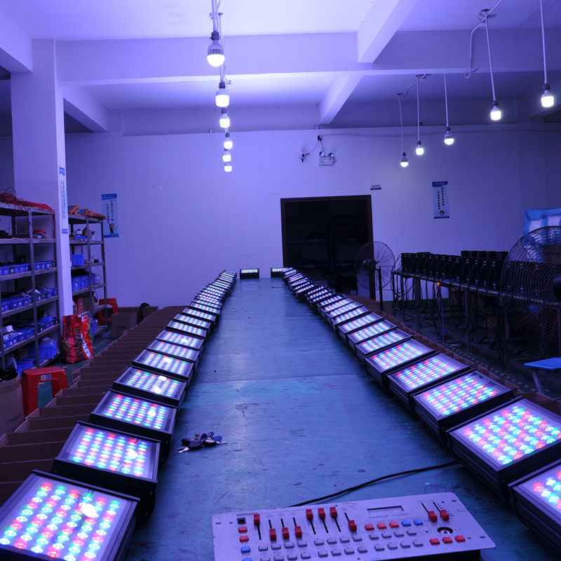 High Quality CE RoHs Listed 54x3W RGBW DMX LED Wall Washer Light Outdoor