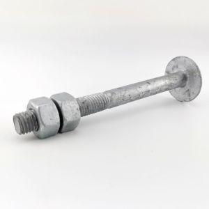 ASTM A394 Type 0 Hot Dip Galvanized Step Bolt 3/4 X 8