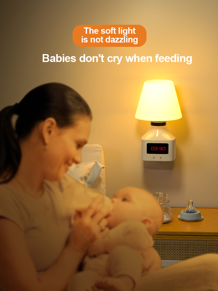 Dimmable LED Night Light for Baby Nursing Non Intelligent Control Plug-in Socket Type
