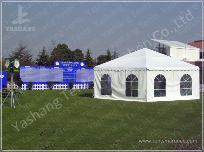 Hard ABS and Transparent Glass Wall Outdoor Aluminum Profile Car Exhibition Tent