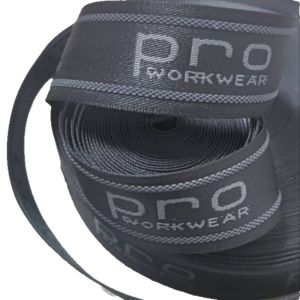 Garment Waistbands Customized Durable Polyester Webbing Premium 30mm Jacquard