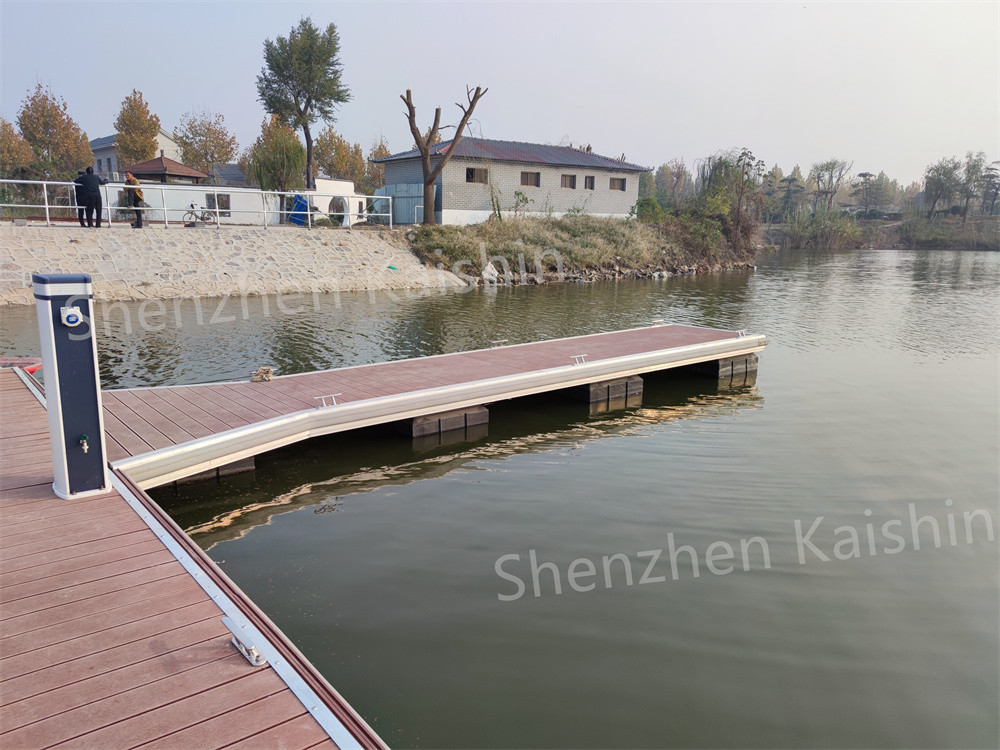 Customized Size Marine Finger Dock For Floating Walkway Pontoon Yacht Boat Bridge Projects