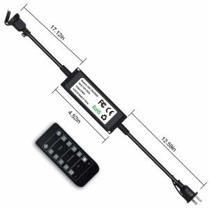  49ft 3 Prong Plug 240w LED Remote Control Dimmer Manufactures
