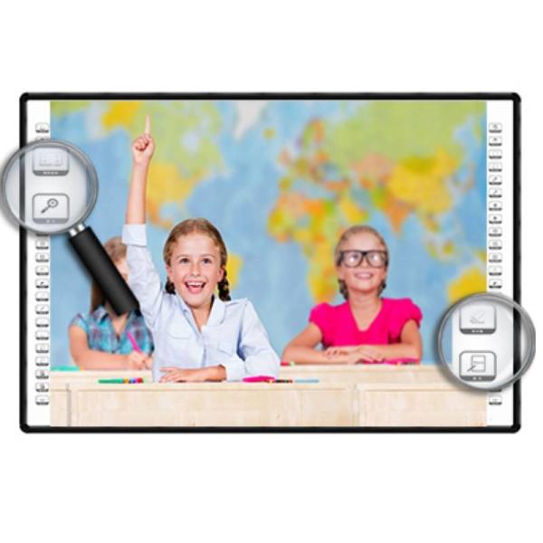 Nano Ceramic 82 Inch Interactive Digital Whiteboard Infrared Touch Whiteboard
