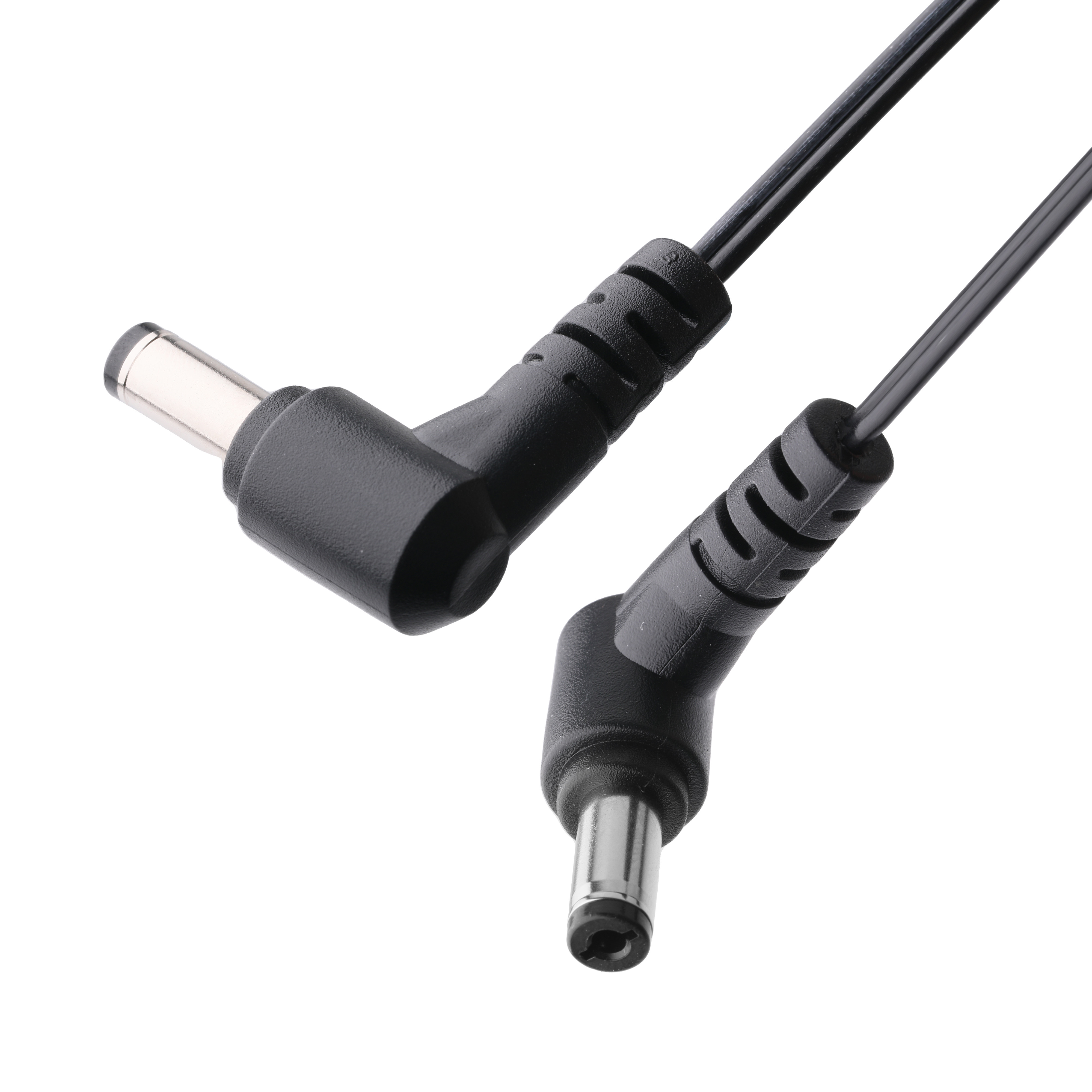 DC Plug 2.1*5.5mm Solder Type PVC Appearance Molding 90 Angle To MOLEX 39012020 PITCH 4.2mm 1*2P Housing