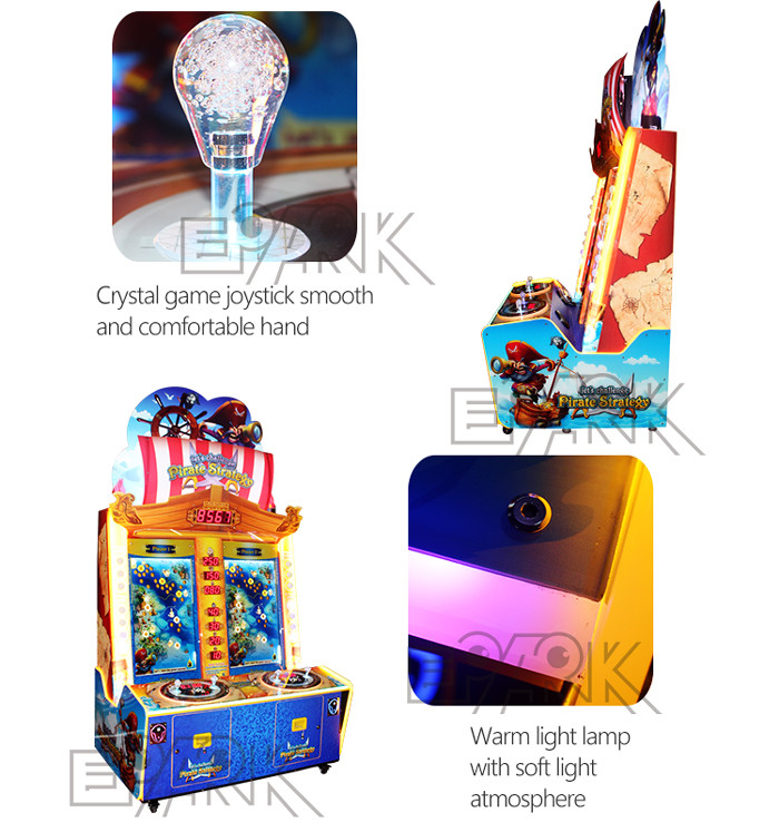 Cartoon Pirate Strategy 250W Amusement Game Machines