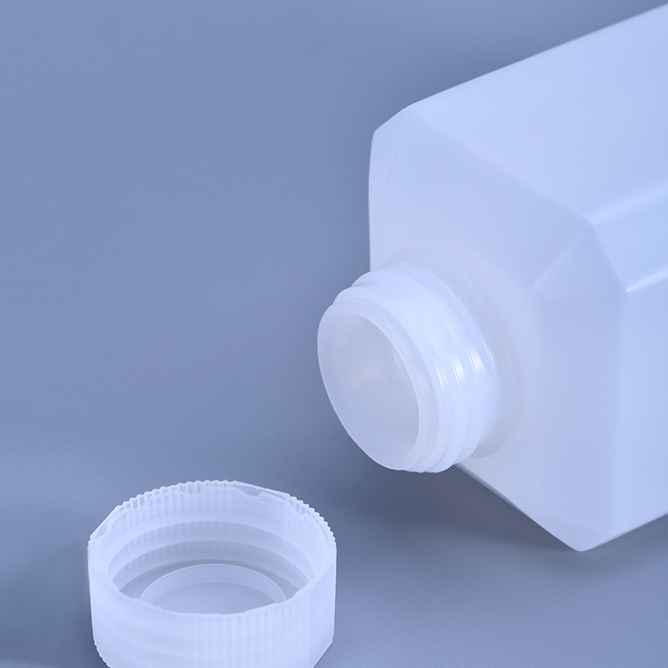 500ml Translucent Medicine Polylab HDPE Reagent Bottle Small Mouth