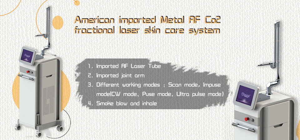 OEM Skin Care Resurfacing Co2 Fractional Laser Machine 10600nm