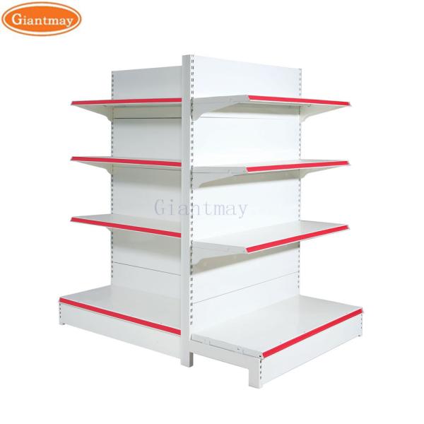 Heavy Duty Groceries Retail Display Racks Supermarket Stand Metal Shelves For