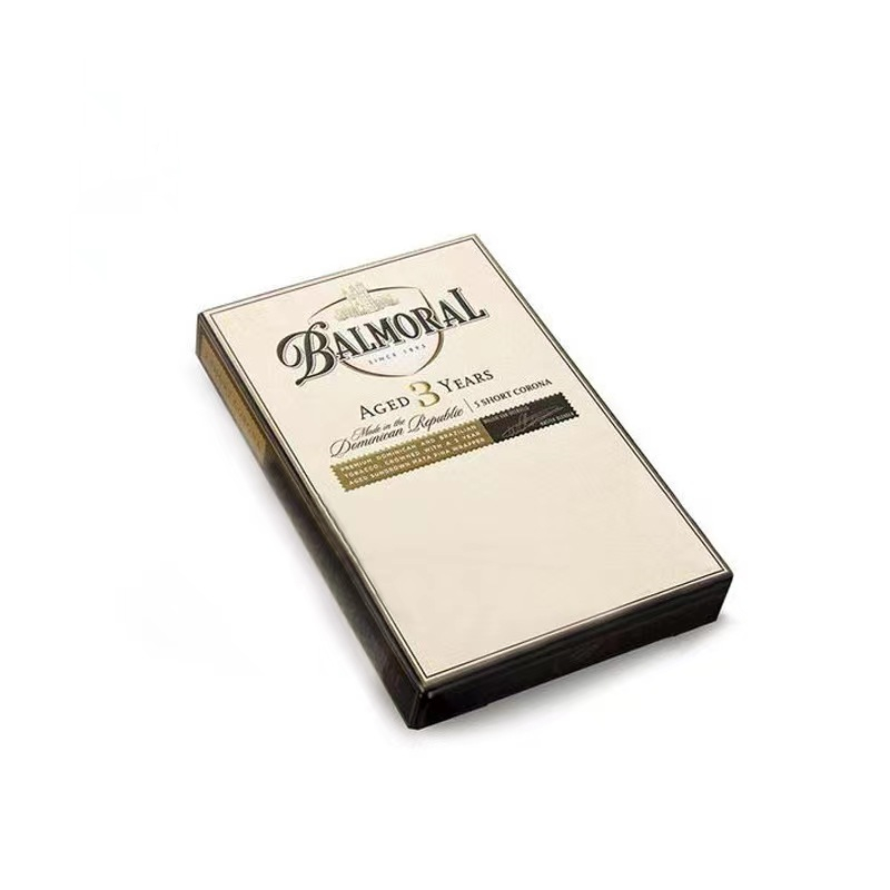 Unfinished Cigar Packaging Box Recyclable Reusable Cusomized Sizes