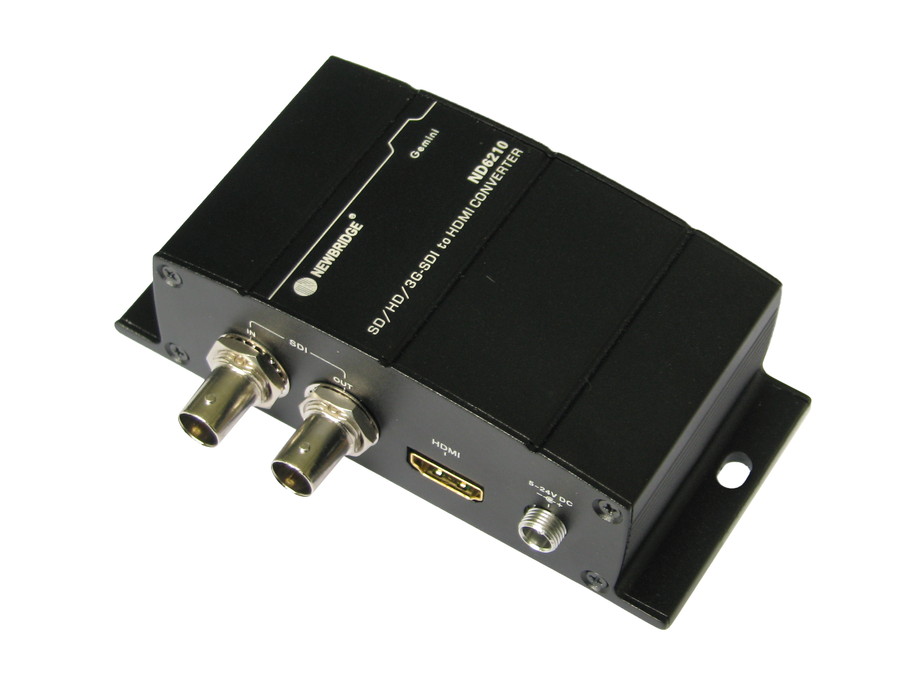 3G SDI Fiber Optic Transceiver 75ohms , Convenient HD Multimode Transceiver