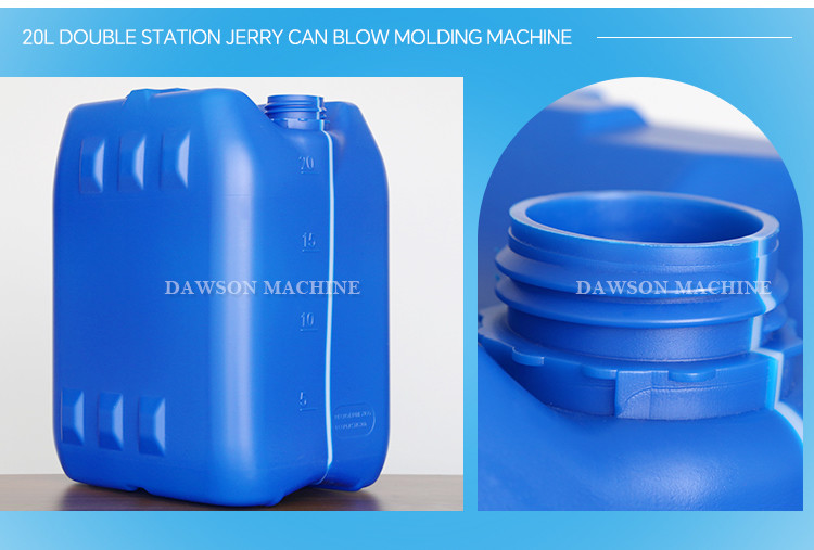 Raw Material Plastic 20L Euro Adblue Canister Single Die Head Extrusion Moulding Making Machine