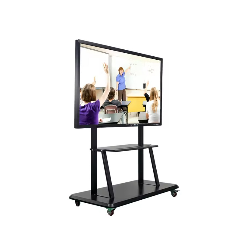 Finger Digital Whiteboard Touch Screen 65 Inch Interactive Teaching Board With Projector