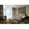 Buy cheap Fashion design of Apartment Hotel Room Natural Oak wood Bed and Lounge Bench from wholesalers