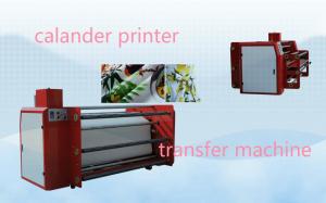  1m Wide Roller Style Textile Calender Machine Heat Press Machine For Transfer Printing Manufactures