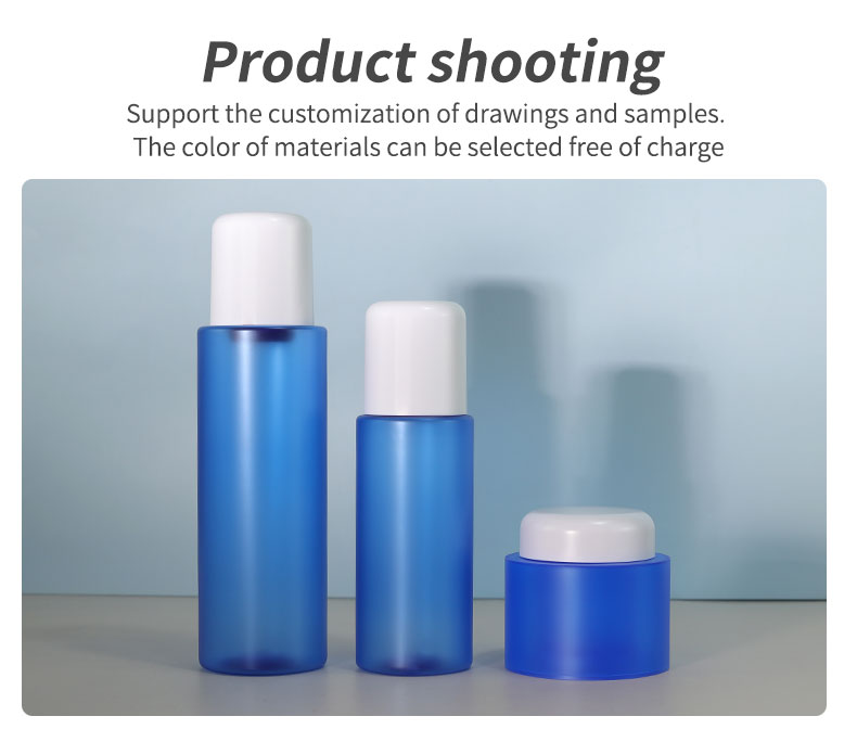 300ml 500ml Refillable Shampoo Bottles Empty 100g Body Lotion Jar For Cosmetics Skincare Serum