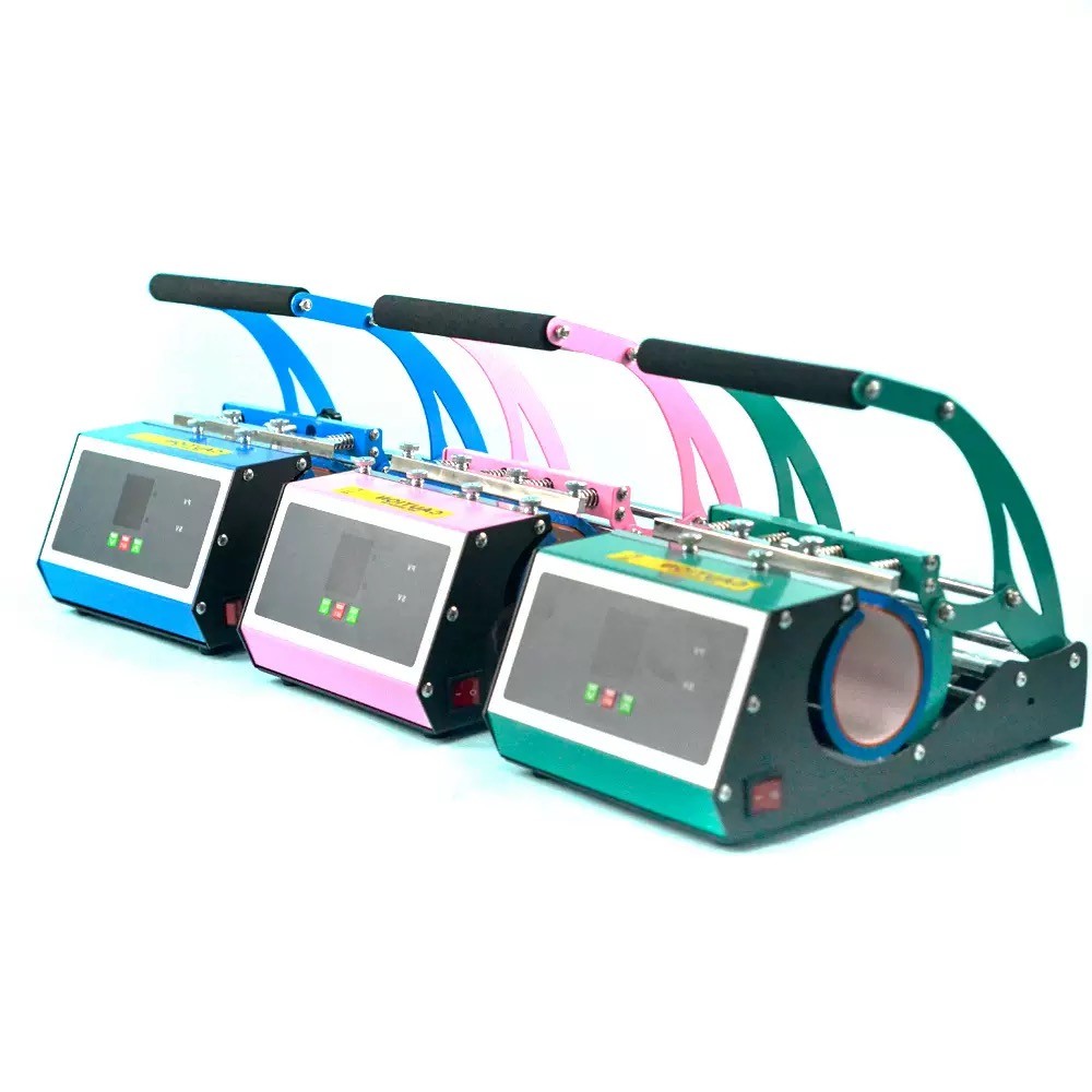 3 In 1 Two Station Mug Heat Press Machine For Sublimation Mugs Photos Printing