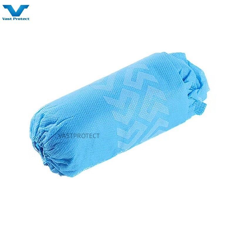 Disposable OEM Shoe Cover PP 10g Blue Factory Anti-Slip Shoe Covers