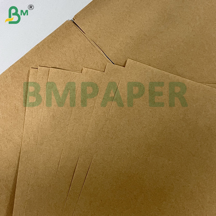 50g-85gsm High Strength Flexibility White & Brown Extensible Paper For Food Packaging Bag
