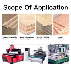 Tiger 1/2 and 1/4 Shank CNC Router Bit High Precision Carbide Straight Router