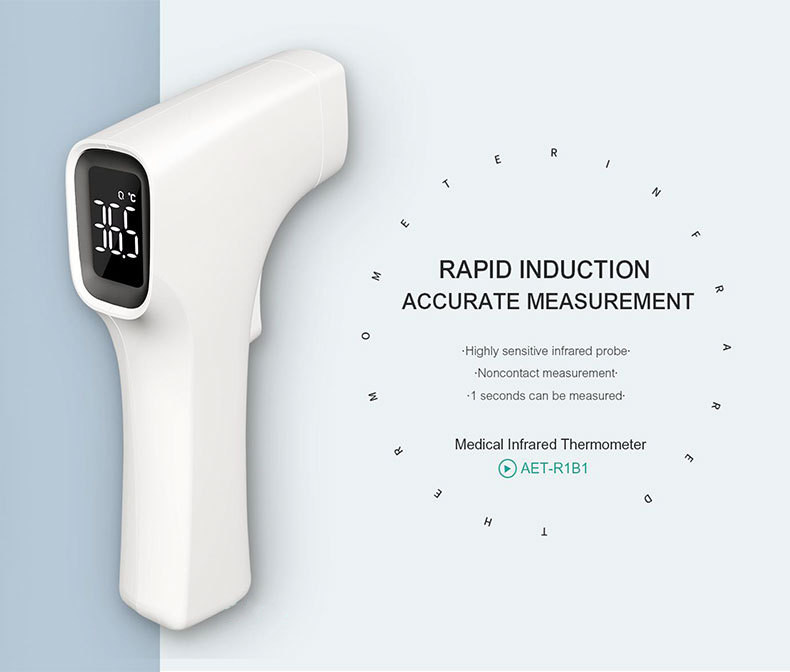 CE FDA certificate Non contact medical use infrared forehead thermometer