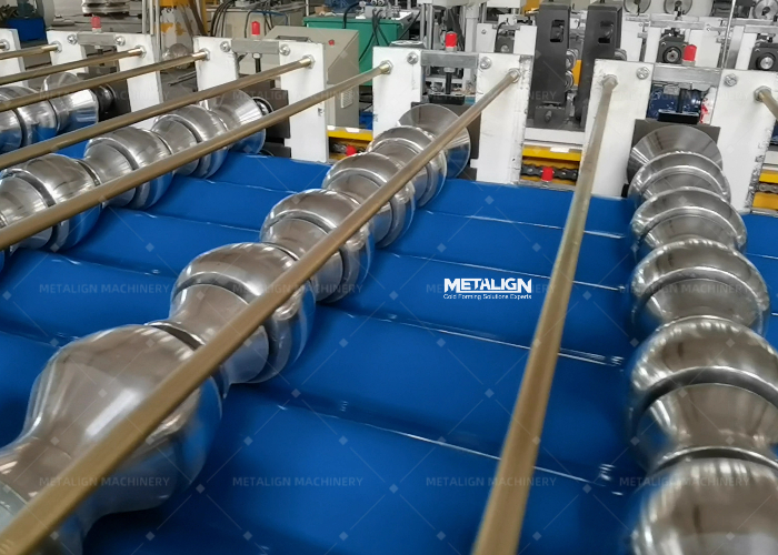 Double-Layer Chain-Driven Roll Forming Machine For Trapezoidal And Corrugated Roof Panels