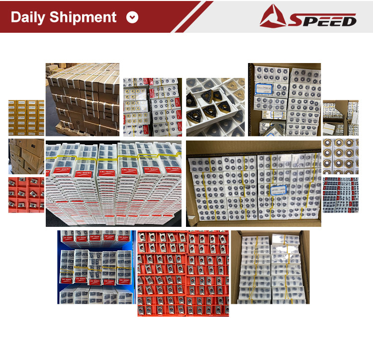CNC Indexable Tungsten Carbide Turning Inserts TCMT110204 Customized