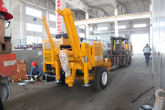 Hydraulic Puller Max Pull 100kn Power Line Stringing Equipment