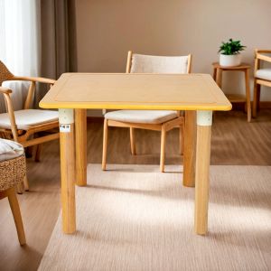  Square Structure Folded/Unfolded Home Care Dining Room Table and Chairs for Elderly Community Manufactures