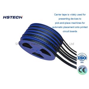 Embossed Carrier Tape With Varying Conductiveand Anti-Static Qualities With PC