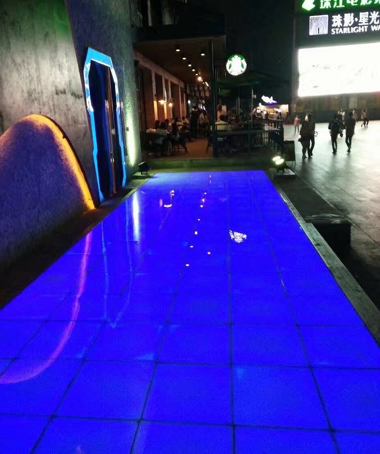 Shenzhen Shinning interactive led dance floor panels for stage club