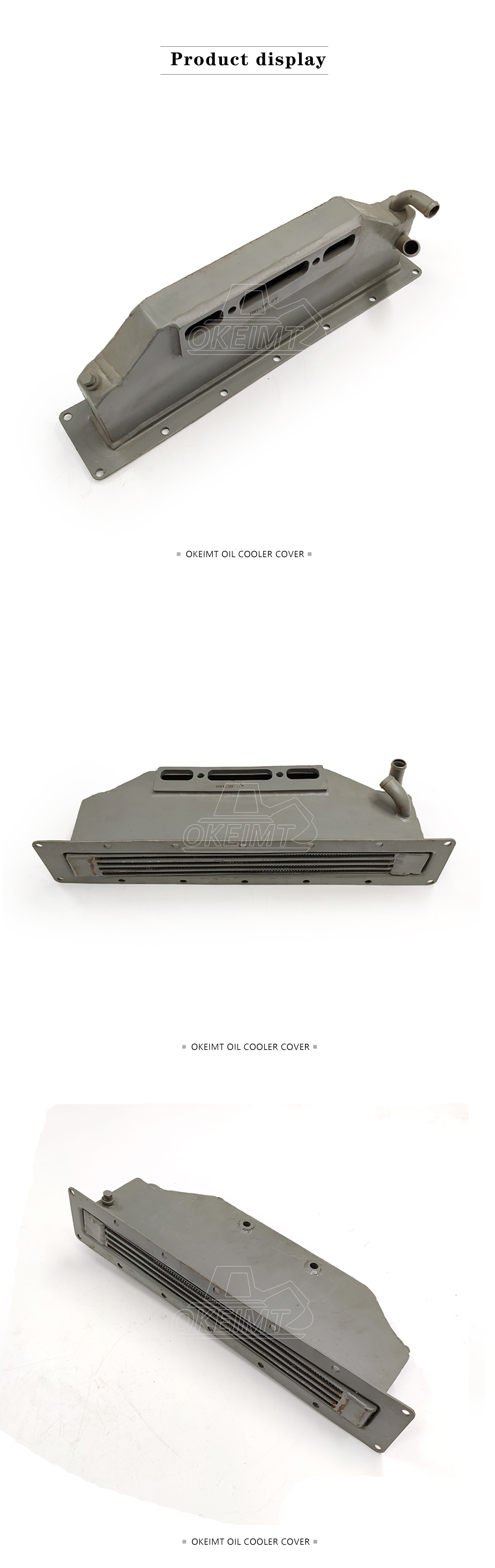 Excavator Engine Parts Cummins 6BTA5.9 Diesel Engine Parts Aftercooler 5262612